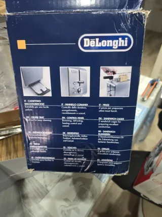 Tostadora DeLonghi Nueva