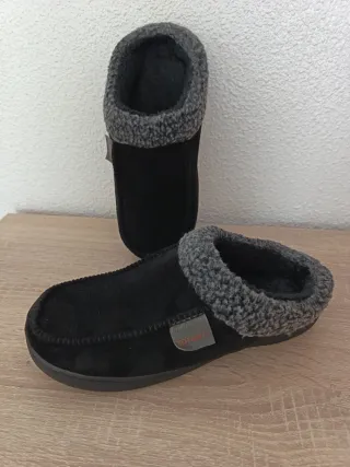 Zapatillas Zofory unisex negras y grises