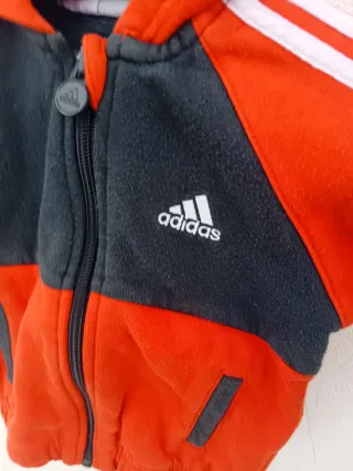 Felpa Adidas bimbo con zip