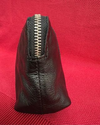 Neceser de piel pequeño