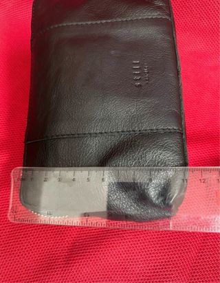 Neceser de piel pequeño