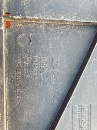 Placa Parachoques Volvo S60