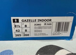 Adidas Gazelle Verde