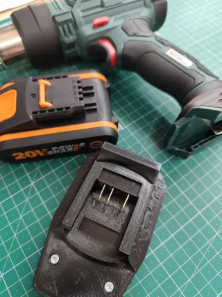 Adaptadores Parkside X20V<> Worx