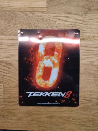 Placa Metal Tekken 8