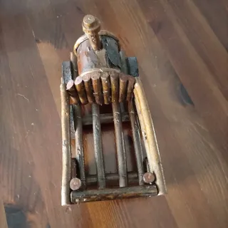 Trenino in legno artigianale