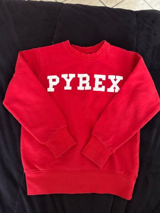 Felpa Pyrex Bimbo XS Rossa