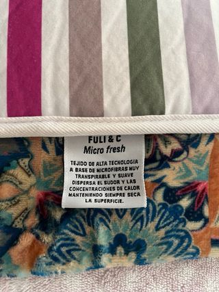 Colchoneta universal silla paseo rayas