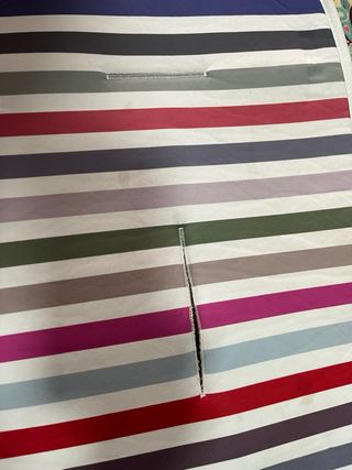 Colchoneta universal silla paseo rayas