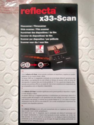 Reflecta x33-Scan Escáner Diapositivas/Film