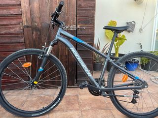 Bicicleta Rockrider Grigia
