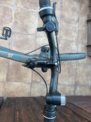 Bicicleta Rockrider Grigia