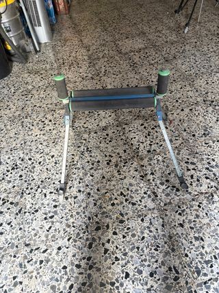 Trípode de pesca con rodillos