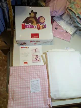 Completo lenzuola Masha e Orso Gabel