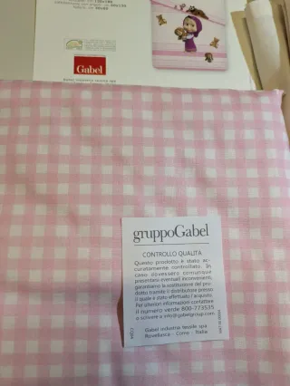 Completo lenzuola Masha e Orso Gabel