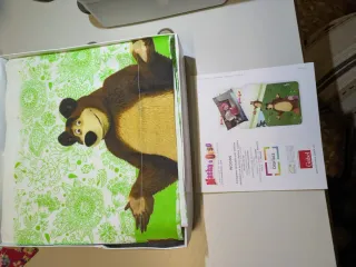Completo lenzuola Masha e Orso Gabel