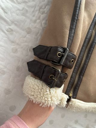 Chaleco Borrego Zara Talla S