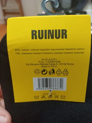 Lotto Set 4 Calze Corte  da lavoro