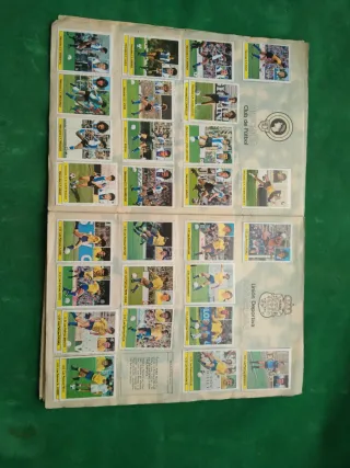 Album cromos Liga 81-82