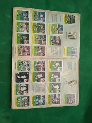 Album cromos Liga 81-82