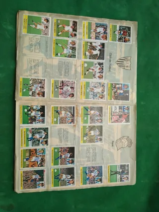 Album cromos Liga 81-82