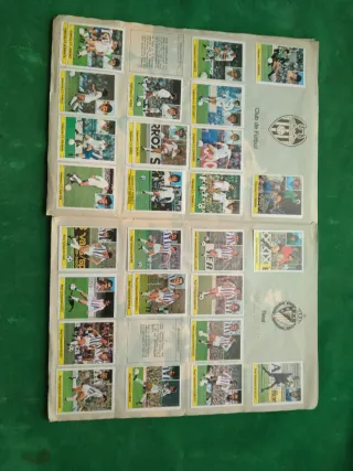 Album cromos Liga 81-82