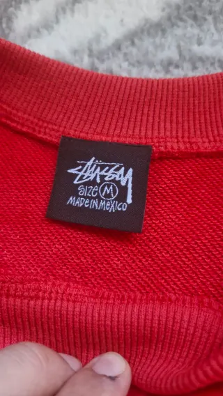 Sudadera Stussy Roja Talla M