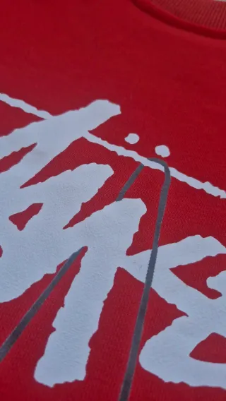 Sudadera Stussy Roja Talla M