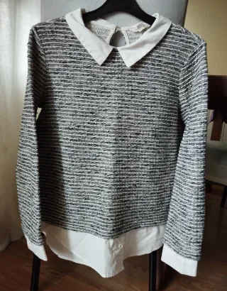 Jersey Springfield cuello blanco