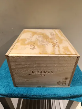 Caja de Madera Bodegas Vinícola Real 200 Monges
