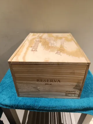 Caja de Madera Bodegas Vinícola Real 200 Monges