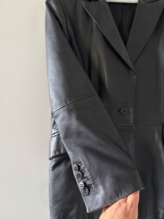 Americana Piel Zara Negra