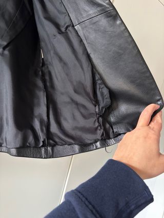 Americana Piel Zara Negra