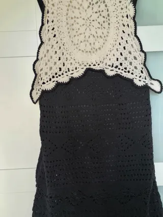 Vestido Crochet Zara Talla M