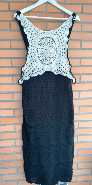 Vestido Crochet Zara Talla M