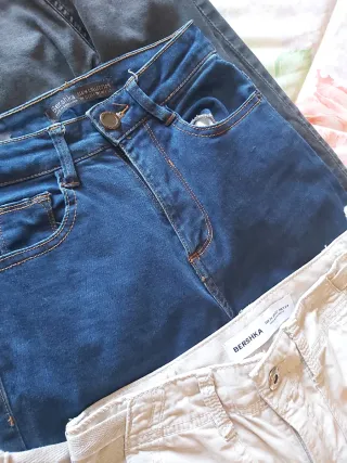 Lote pantalones/vaqueros mujer