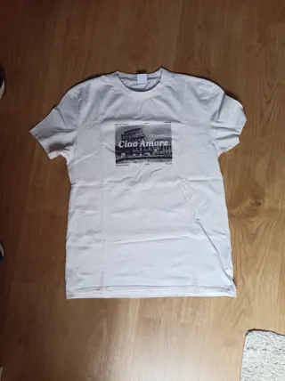 Camiseta Bershka Ciao Amore Coliseo Roma