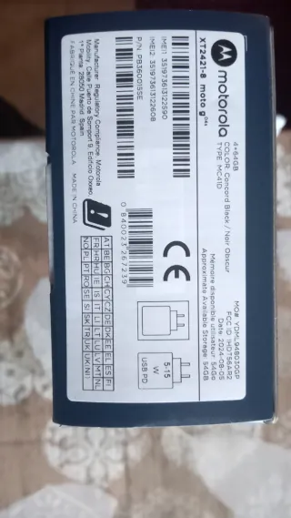 Motorola g04s Nero 4gb+4gb