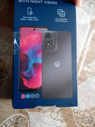 Motorola g04s Nero 4gb+4gb