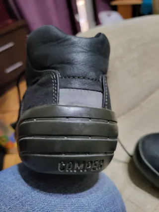 Botines Camper Piel Negros