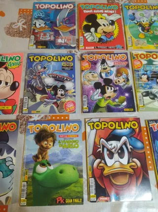 Set di Fumetti di Topolino anni 2014 - 2015 - 2016