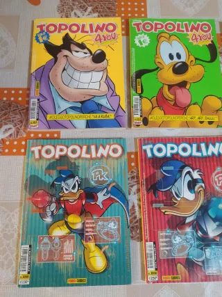 Set di Fumetti di Topolino anni 2014 - 2015 - 2016