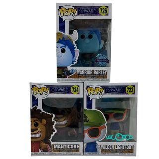 Lote 3 Funko Pop Onward Warrior Barley Manticore