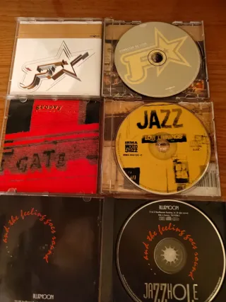 CDs de Jazz y Funk: Groovy, Funkstar De Luxe, Jazz