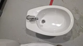 Conjunto sala de baño Sanitana  Blanco..