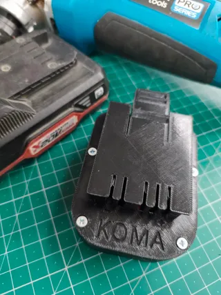 Adaptador Koma Pro - Parkside X20