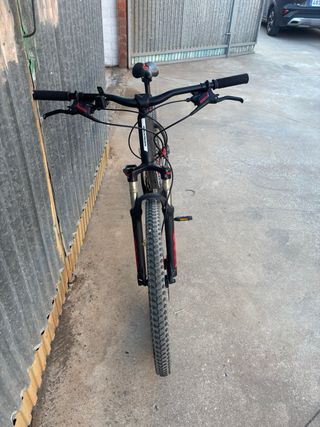 Bicicleta de Montaña Rockrider ST540 Bomba de aire