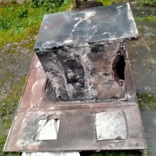 Frente Cocina Leña/Carbón Nº7