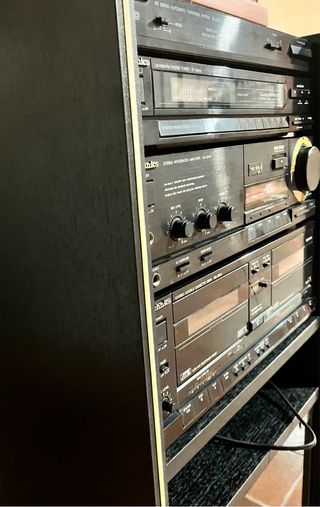 Equipo de música Technics negro