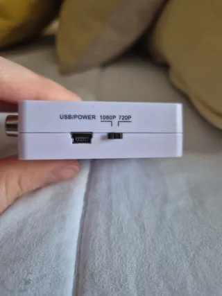 Adaptador AV a VGA - De RCA (Amarillo/Blanco/Rojo)